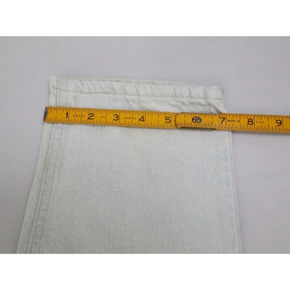 Vintage Levis 550 Jeans Mens 36x32 Blue‎ Light Wash USA Made Denim Relaxed Fit - Picture 10 of 10